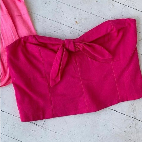 DO+BE Tops - Hot Pink Tube Top